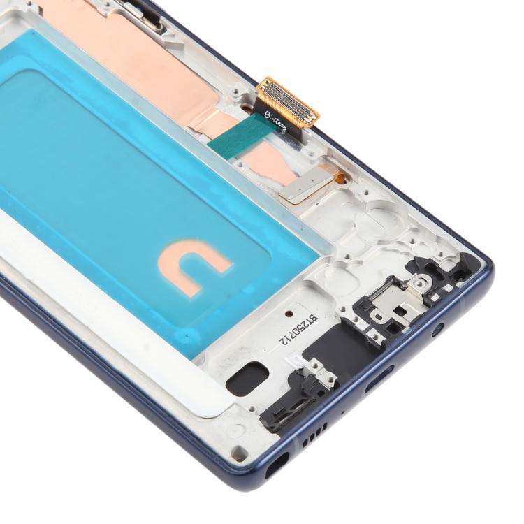 For Samsung Galaxy Note9 SM-N960F 6.33 inch TFT LCD Screen Digitizer Full Assembly with Frame (Blue) - LCD Screen by buy2fix | Online Shopping UK | buy2fix