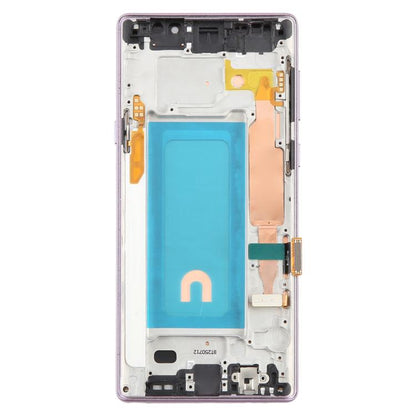 For Samsung Galaxy Note9 SM-N960F 6.33 inch TFT LCD Screen Digitizer Full Assembly with Frame (Purple) - LCD Screen by buy2fix | Online Shopping UK | buy2fix