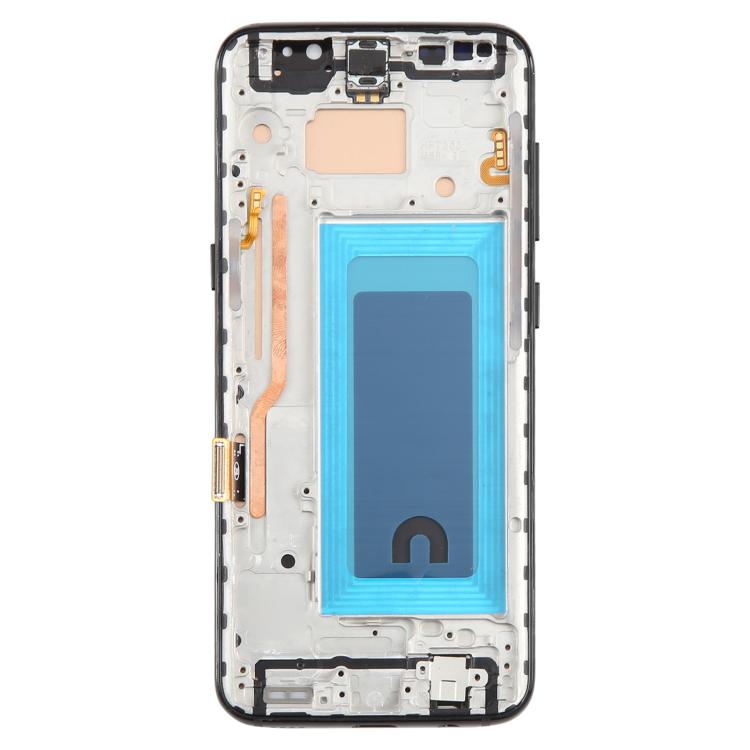 For Samsung Galaxy S8 SM-G950F 5.7 inch TFT LCD Screen Digitizer Full Assembly with Frame (Black) - LCD Screen by buy2fix | Online Shopping UK | buy2fix