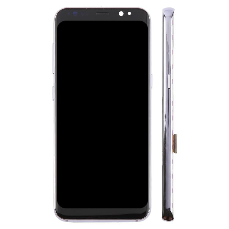 For Samsung Galaxy S8 SM-G950F 5.7 inch TFT LCD Screen Digitizer Full Assembly with Frame (Purple) - LCD Screen by buy2fix | Online Shopping UK | buy2fix