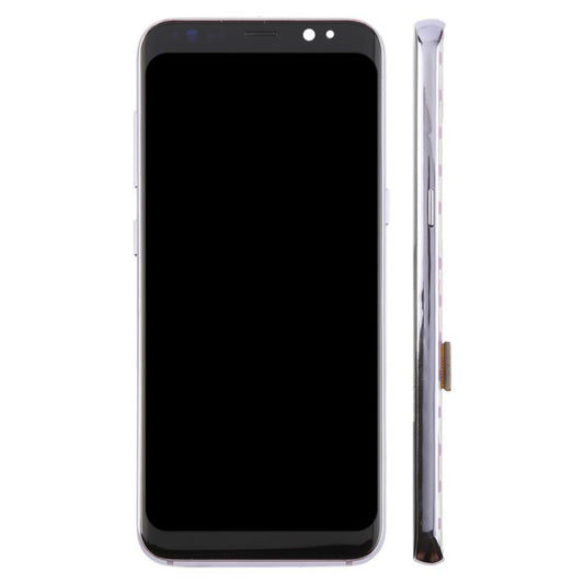 For Samsung Galaxy S8 SM-G950F 5.7 inch TFT LCD Screen Digitizer Full Assembly with Frame (Purple) - LCD Screen by buy2fix | Online Shopping UK | buy2fix