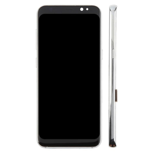 For Samsung Galaxy S8 SM-G950F 5.7 inch TFT LCD Screen Digitizer Full Assembly with Frame (Silver) - LCD Screen by buy2fix | Online Shopping UK | buy2fix