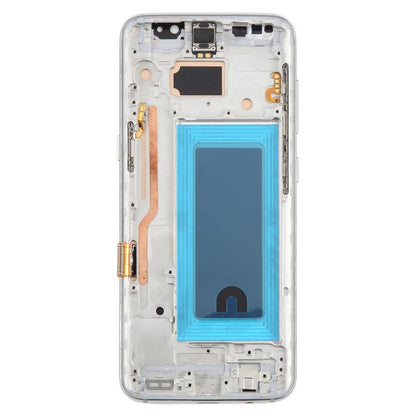 For Samsung Galaxy S8 SM-G950F 5.7 inch TFT LCD Screen Digitizer Full Assembly with Frame (Silver) - LCD Screen by buy2fix | Online Shopping UK | buy2fix