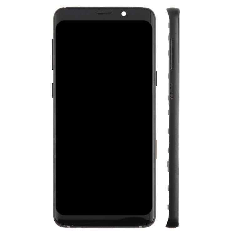 For Samsung Galaxy S9 SM-G960F 5.7 inch TFT LCD Screen Digitizer Full Assembly with Frame (Black) - LCD Screen by buy2fix | Online Shopping UK | buy2fix