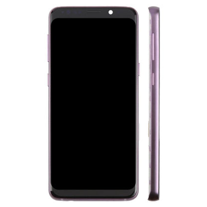 For Samsung Galaxy S9 SM-G960F 5.7 inch TFT LCD Screen Digitizer Full Assembly with Frame (Purple) - LCD Screen by buy2fix | Online Shopping UK | buy2fix