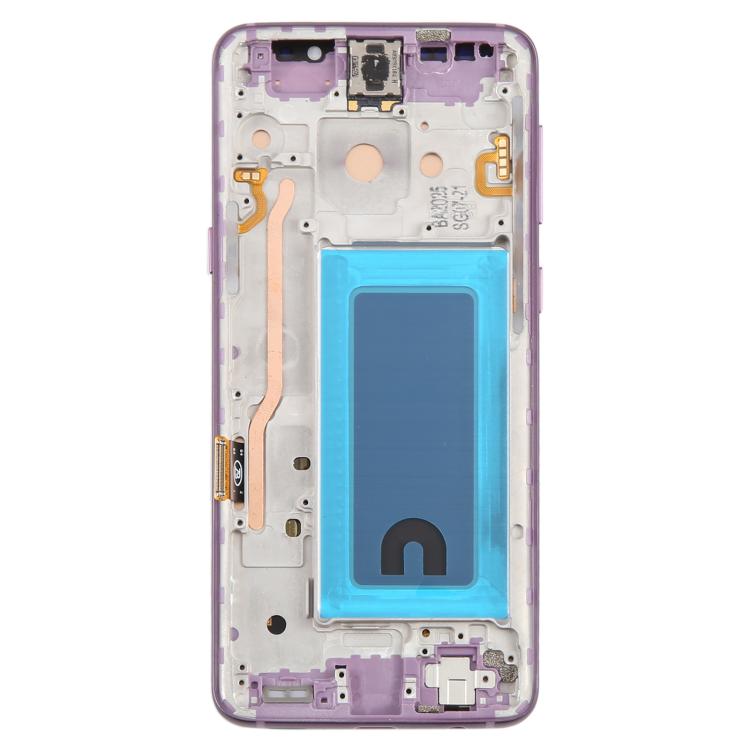 For Samsung Galaxy S9 SM-G960F 5.7 inch TFT LCD Screen Digitizer Full Assembly with Frame (Purple) - LCD Screen by buy2fix | Online Shopping UK | buy2fix
