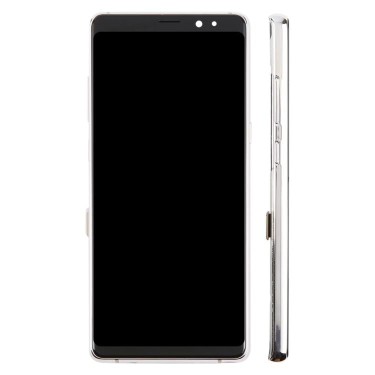 For Samsung Galaxy Note 8 SM-N950F 6.25 inch TFT LCD Screen Digitizer Full Assembly with Frame (Silver) - LCD Screen by buy2fix | Online Shopping UK | buy2fix