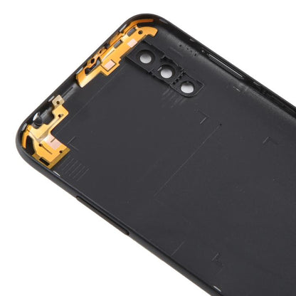 For Samsung Galaxy A01 SM-A015F Back Cover with Camera Lens Cover(Gray) - Back Cover by buy2fix | Online Shopping UK | buy2fix