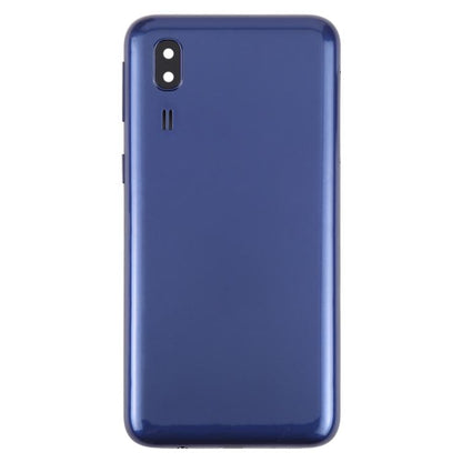 For Samsung Galaxy A2 Core SM-A260F Back Cover with Camera Lens Cover(Blue) - Back Cover by buy2fix | Online Shopping UK | buy2fix