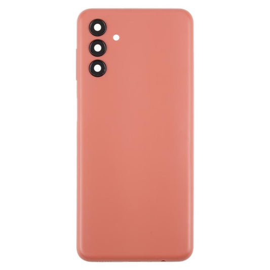 For Samsung Galaxy A04s SM-A047F Back Cover with Camera Lens Cover(Pink) - Back Cover by buy2fix | Online Shopping UK | buy2fix
