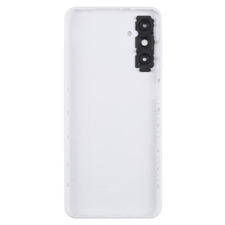 For Samsung Galaxy A04s SM-A047F Back Cover with Camera Lens Cover(White) - Back Cover by buy2fix | Online Shopping UK | buy2fix