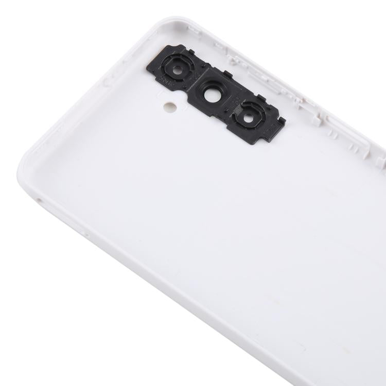 For Samsung Galaxy A04s SM-A047F Back Cover with Camera Lens Cover(White) - Back Cover by buy2fix | Online Shopping UK | buy2fix