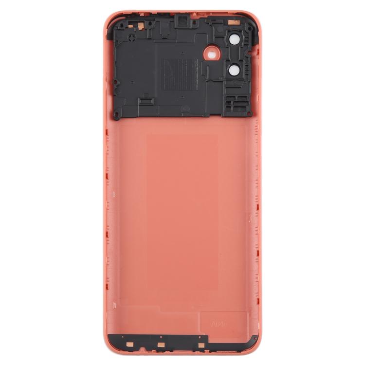 For Samsung Galaxy A04e SM-A042F Back Cover with Camera Lens Cover(Pink) - Back Cover by buy2fix | Online Shopping UK | buy2fix