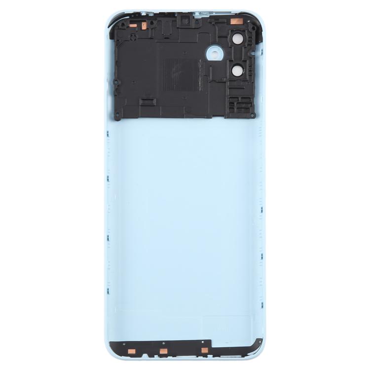 For Samsung Galaxy A04e SM-A042F Back Cover with Camera Lens Cover(Blue) - Back Cover by buy2fix | Online Shopping UK | buy2fix