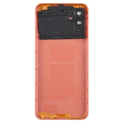 For Samsung Galaxy A04 SM-A045F Back Cover with Camera Lens Cover(Pink) - Back Cover by buy2fix | Online Shopping UK | buy2fix
