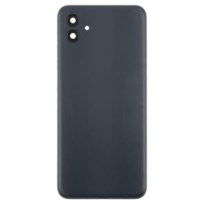 For Samsung Galaxy A04 SM-A045F Back Cover with Camera Lens Cover(Gray) - Back Cover by buy2fix | Online Shopping UK | buy2fix