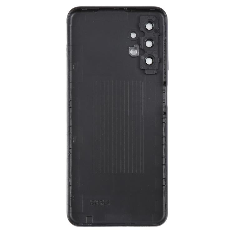 For Samsung Galaxy A13 SM-A135F Back Cover with Camera Lens Cover(Black) - Back Cover by buy2fix | Online Shopping UK | buy2fix