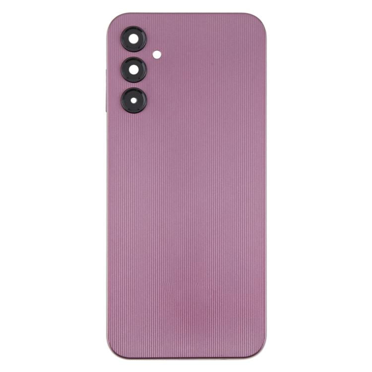 For Samsung Galaxy A14 SM-A145F Back Cover with Camera Lens Cover(Purple) - Back Cover by buy2fix | Online Shopping UK | buy2fix