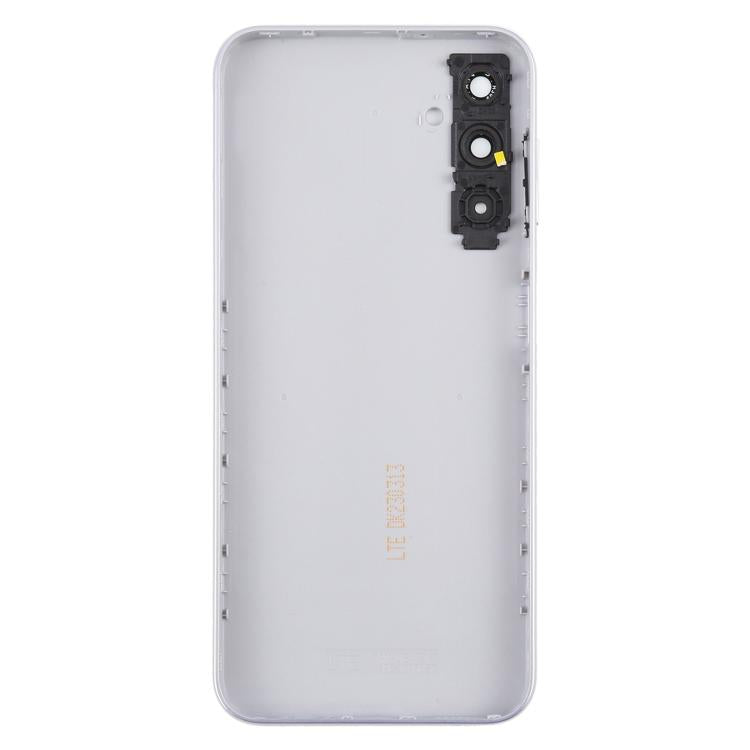For Samsung Galaxy A14 SM-A145F Back Cover with Camera Lens Cover(Silver) - Back Cover by buy2fix | Online Shopping UK | buy2fix