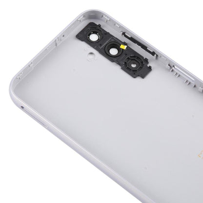 For Samsung Galaxy A14 SM-A145F Back Cover with Camera Lens Cover(Silver) - Back Cover by buy2fix | Online Shopping UK | buy2fix