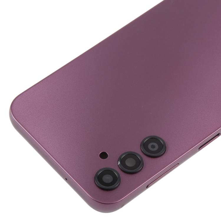 For Samsung Galaxy A14 5G SM-A146B Back Cover with Camera Lens Cover(Purple) - Back Cover by buy2fix | Online Shopping UK | buy2fix