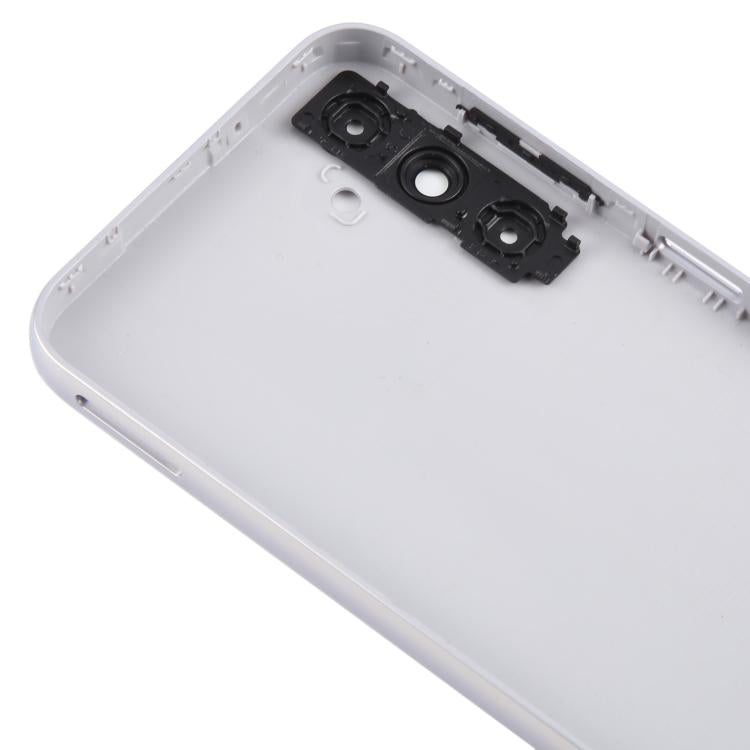 For Samsung Galaxy A14 5G SM-A146B Back Cover with Camera Lens Cover(Silver) - Back Cover by buy2fix | Online Shopping UK | buy2fix