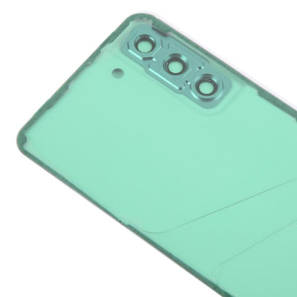 For Samsung Galaxy S21 FE SM-G990B Back Cover with Camera Lens Cover(Purple) - Back Cover by buy2fix | Online Shopping UK | buy2fix