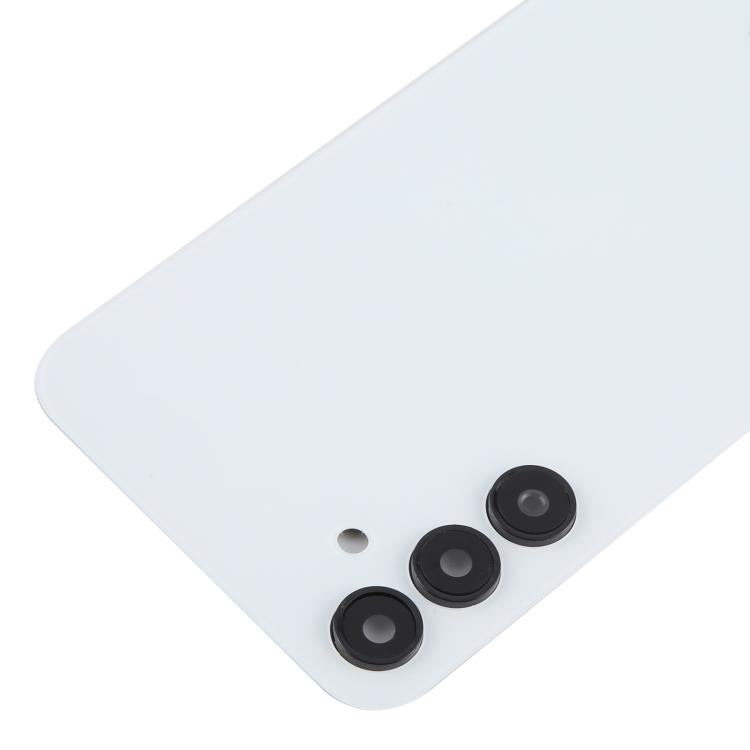 For Samsung Galaxy A15 SM-A155F Back Cover with Camera Lens Cover(White) - Back Cover by buy2fix | Online Shopping UK | buy2fix