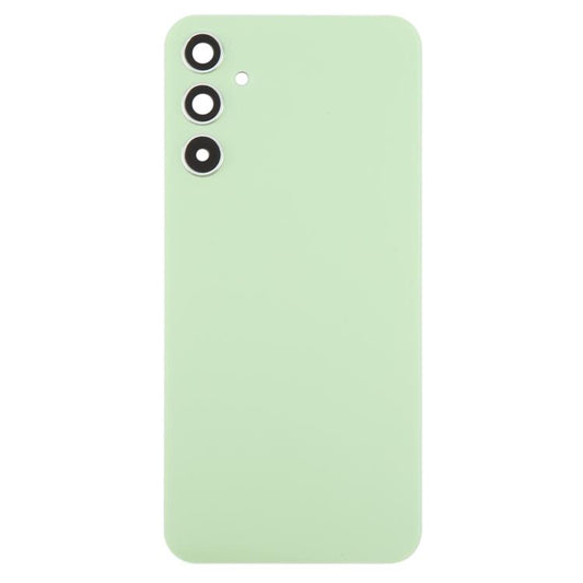 For Samsung Galaxy A34 SM-A346B Back Cover with Camera Lens Cover(Green) - Back Cover by buy2fix | Online Shopping UK | buy2fix