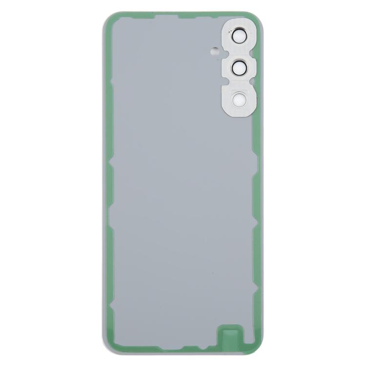 For Samsung Galaxy A34 SM-A346B Back Cover with Camera Lens Cover(Silver) - Back Cover by buy2fix | Online Shopping UK | buy2fix