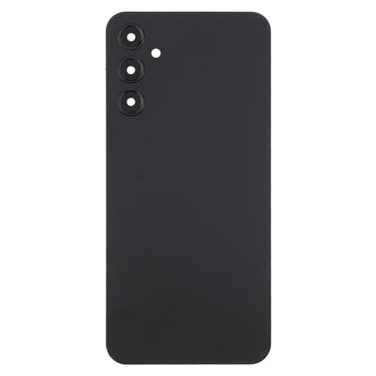 For Samsung Galaxy A24 SM-A245 Back Cover with Camera Lens Cover(Black) - Back Cover by buy2fix | Online Shopping UK | buy2fix