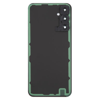 For Samsung Galaxy A24 SM-A245 Back Cover with Camera Lens Cover(Black) - Back Cover by buy2fix | Online Shopping UK | buy2fix