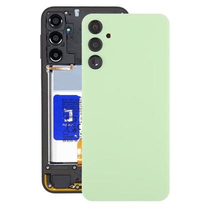 For Samsung Galaxy A24 SM-A245 Back Cover with Camera Lens Cover(Green) - Back Cover by buy2fix | Online Shopping UK | buy2fix