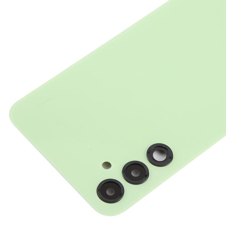 For Samsung Galaxy A24 SM-A245 Back Cover with Camera Lens Cover(Green) - Back Cover by buy2fix | Online Shopping UK | buy2fix