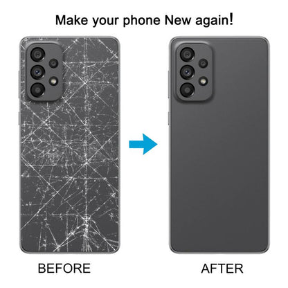 For Samsung Galaxy A73 SM-A736B Back Cover(Gray) - Back Cover by buy2fix | Online Shopping UK | buy2fix