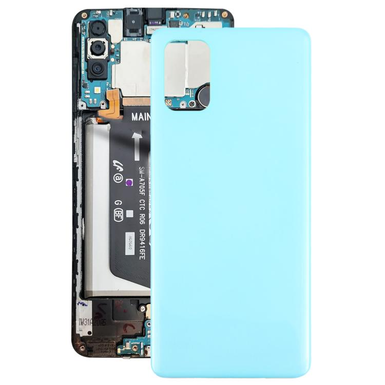 For Samsung Galaxy A71 4G SM-A715F Back Cover(Blue) - Back Cover by buy2fix | Online Shopping UK | buy2fix