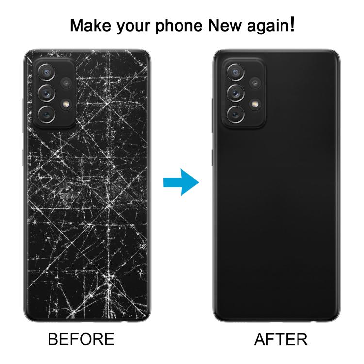 For Samsung Galaxy A72 4G SM-A725F Back Cover(Black) - Back Cover by buy2fix | Online Shopping UK | buy2fix