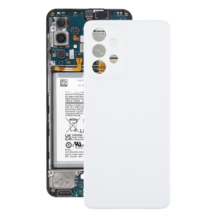 For Samsung Galaxy A33 SM-A336B Back Cover(White) - Back Cover by buy2fix | Online Shopping UK | buy2fix