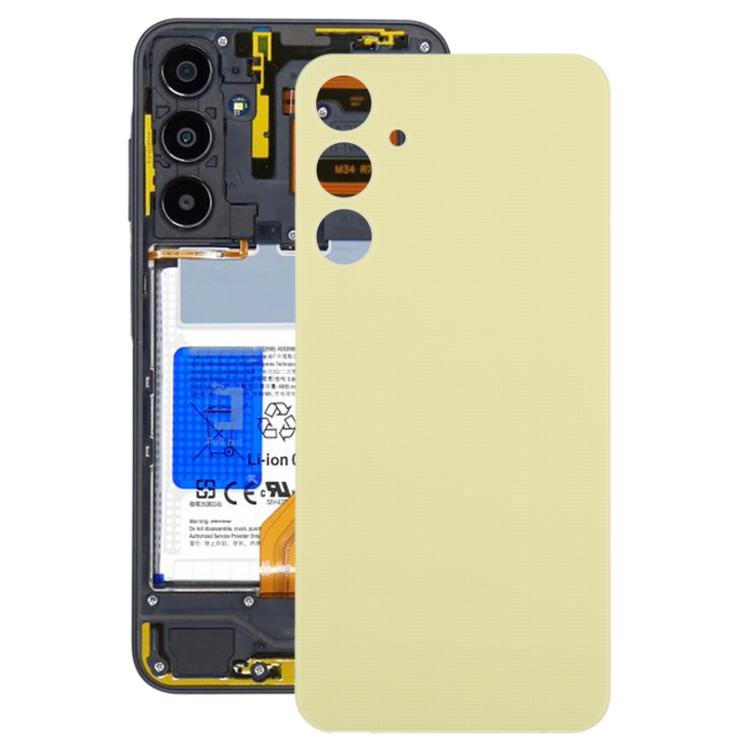 For Samsung Galaxy A25 5G SM-A256B Back Cover(Yellow) - Back Cover by buy2fix | Online Shopping UK | buy2fix