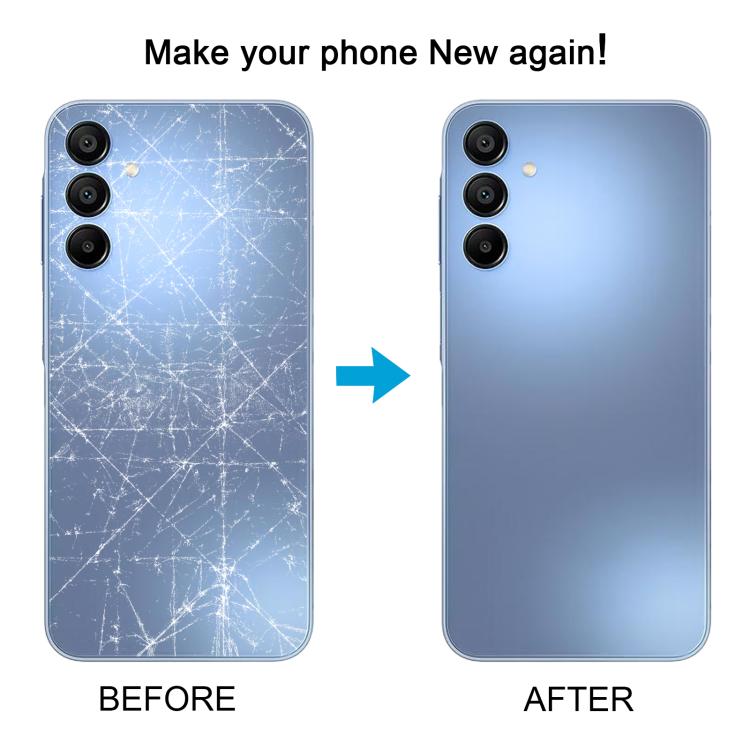 For Samsung Galaxy A15 5G SM-A156B Back Cover(Black) - Back Cover by buy2fix | Online Shopping UK | buy2fix