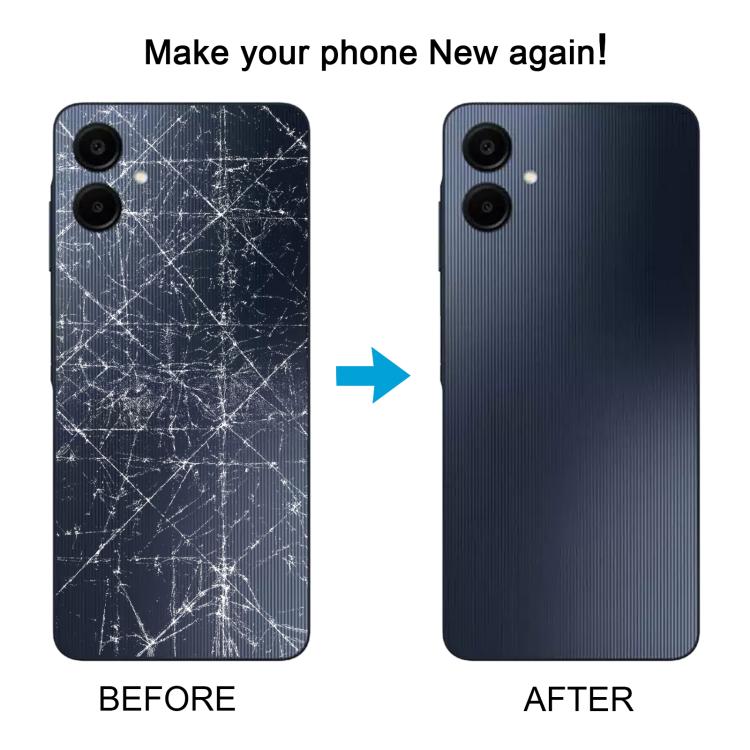 For Samsung Galaxy A06s SM-A067F Back Cover(White) - Back Cover by buy2fix | Online Shopping UK | buy2fix