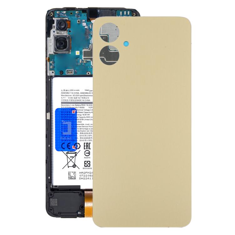 For Samsung Galaxy A06 SM-A065F Back Cover(Gold) - Back Cover by buy2fix | Online Shopping UK | buy2fix