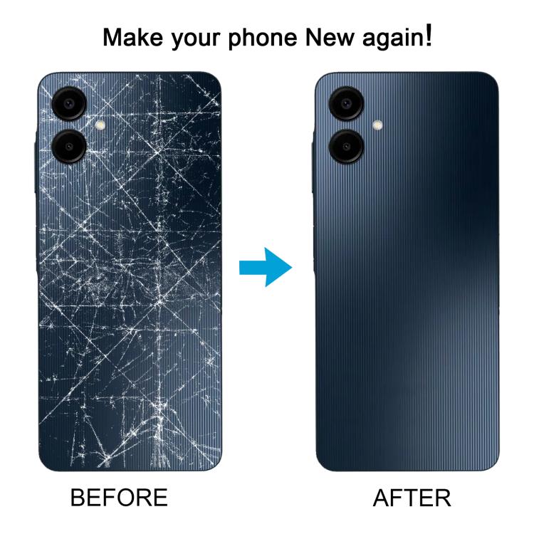 For Samsung Galaxy A06 SM-A065F Back Cover(White) - Back Cover by buy2fix | Online Shopping UK | buy2fix