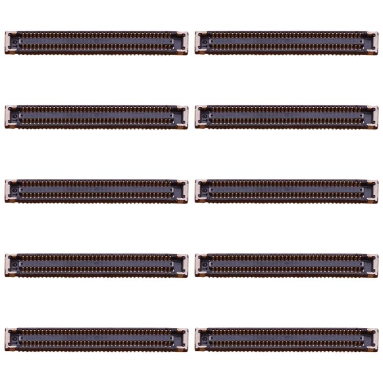 For Samsung Galaxy A21S SM-A217F 10pcs Motherboard LCD Display FPC Connector - FPC Connector by buy2fix | Online Shopping UK | buy2fix