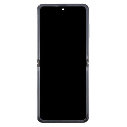 For Samsung Galaxy Z Flip SM-F700 LCD Screen Digitizer Full Assembly with Frame (Black) - LCD Screen by buy2fix | Online Shopping UK | buy2fix
