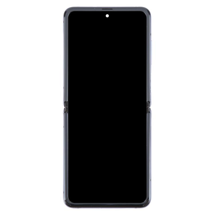 For Samsung Galaxy Z Flip SM-F700 LCD Screen Digitizer Full Assembly with Frame (Purple) - LCD Screen by buy2fix | Online Shopping UK | buy2fix