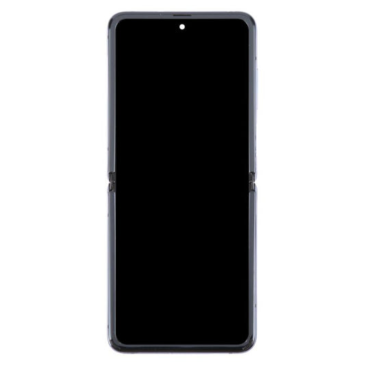 For Samsung Galaxy Z Flip SM-F700 LCD Screen Digitizer Full Assembly with Frame (Purple) - LCD Screen by buy2fix | Online Shopping UK | buy2fix