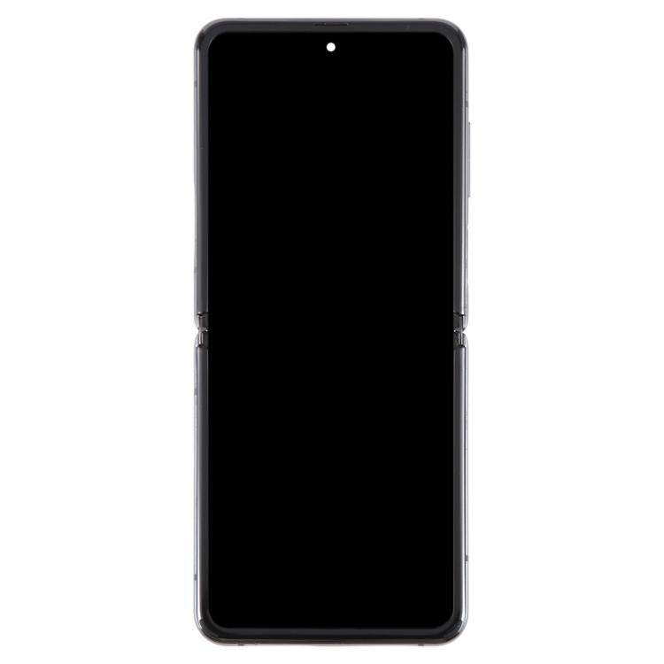 For Samsung Galaxy Z Flip 5G SM-F707 LCD Screen Digitizer Full Assembly with Frame (Grey) - LCD Screen by buy2fix | Online Shopping UK | buy2fix