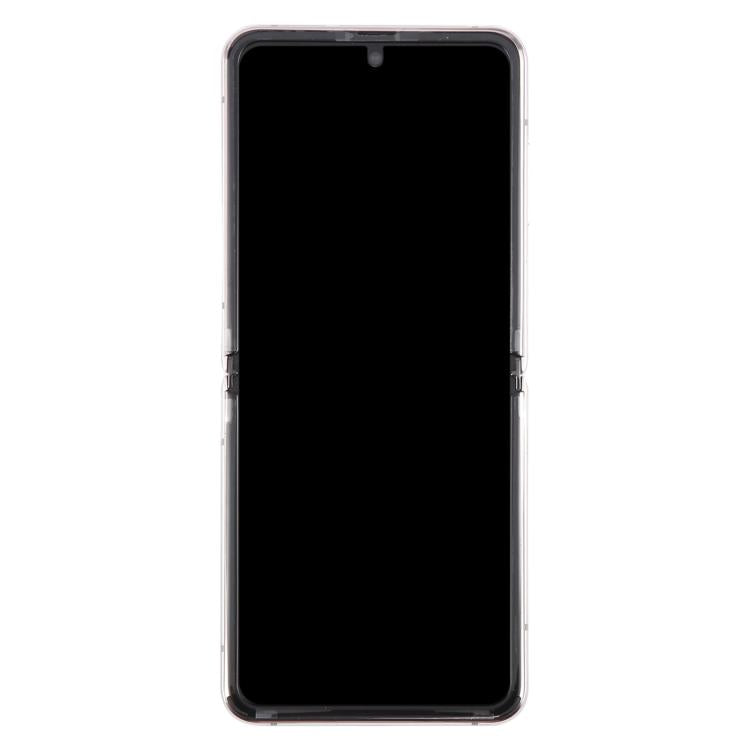 For Samsung Galaxy Z Flip 5G SM-F707 LCD Screen Digitizer Full Assembly with Frame (Gold) - LCD Screen by buy2fix | Online Shopping UK | buy2fix