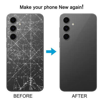 For Samsung Galaxy S24 FE SM-S721B OEM Back Cover with Camera Lens Cover(White) -  by buy2fix | Online Shopping UK | buy2fix